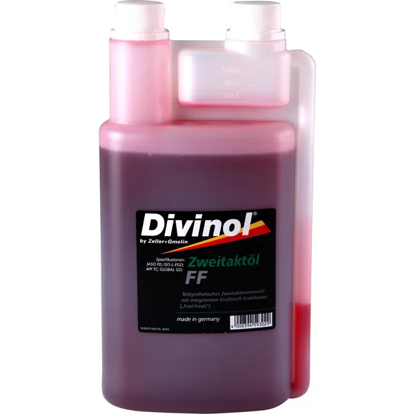 Olej DIVINOL Zweitaktöl FF 1 litr dávkovací láhev  