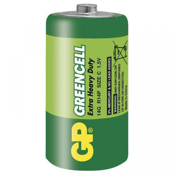 Baterie GP GREENCELL C R14 