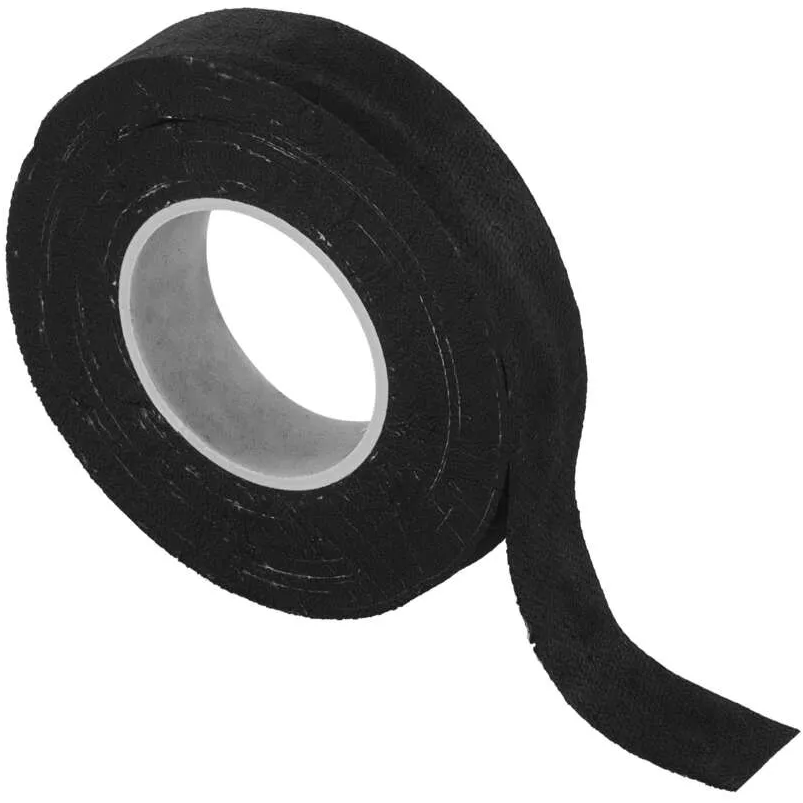 Izolační páska EMOS textilní 19 mm / 10 m černá