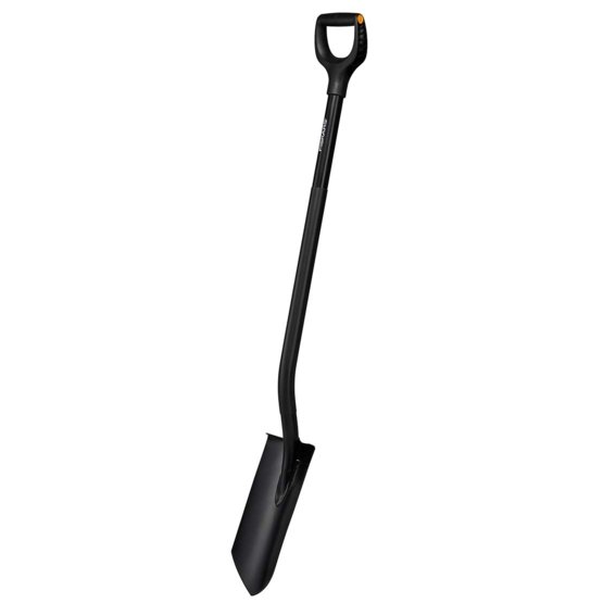 Rýč FISKARS ERGONOMIC PRO drenážní