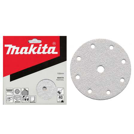 Brusný papír MAKITA 150 mm K120 10 ks