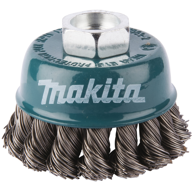 Kartáč miskový MAKITA z nerezového drátu Ø 75 mm D-77497