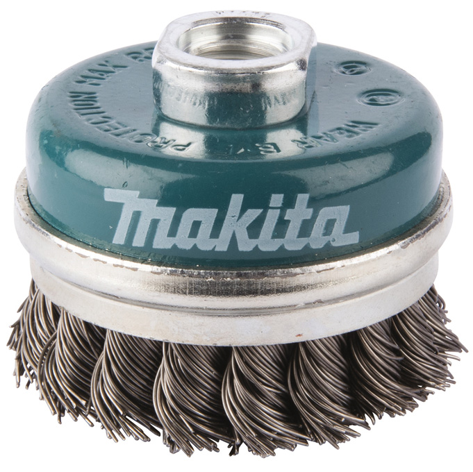 Kartáč miskový MAKITA z ocelového drátu Ø 60 mm D-24153