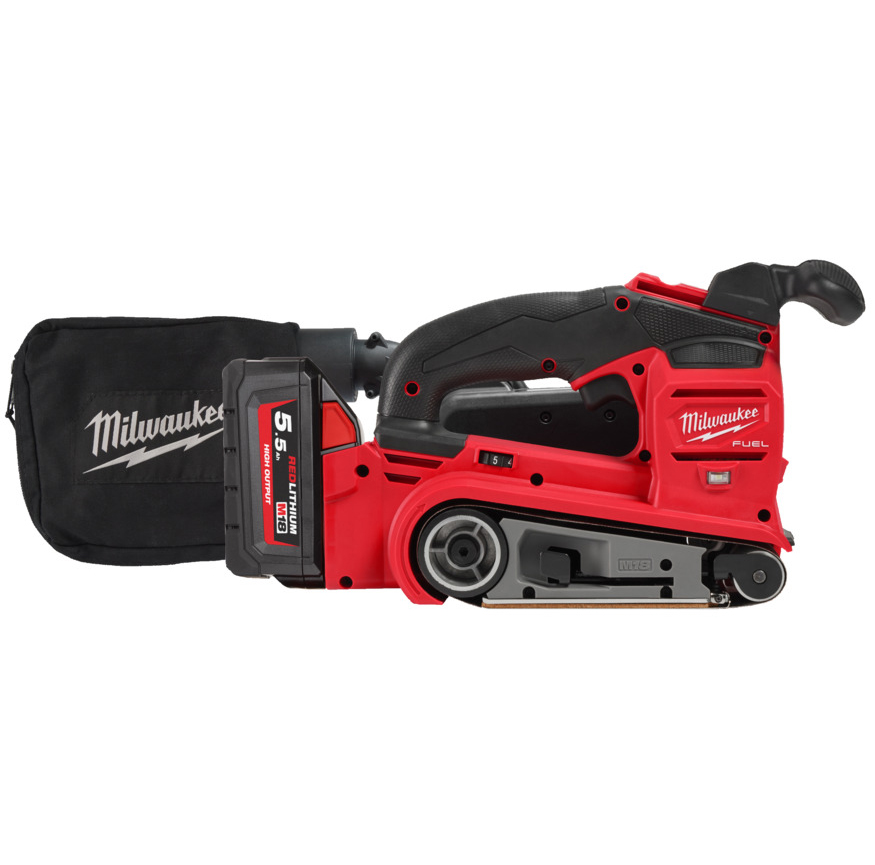 Aku pásová bruska MILWAUKEE M18 FBTS75-552X