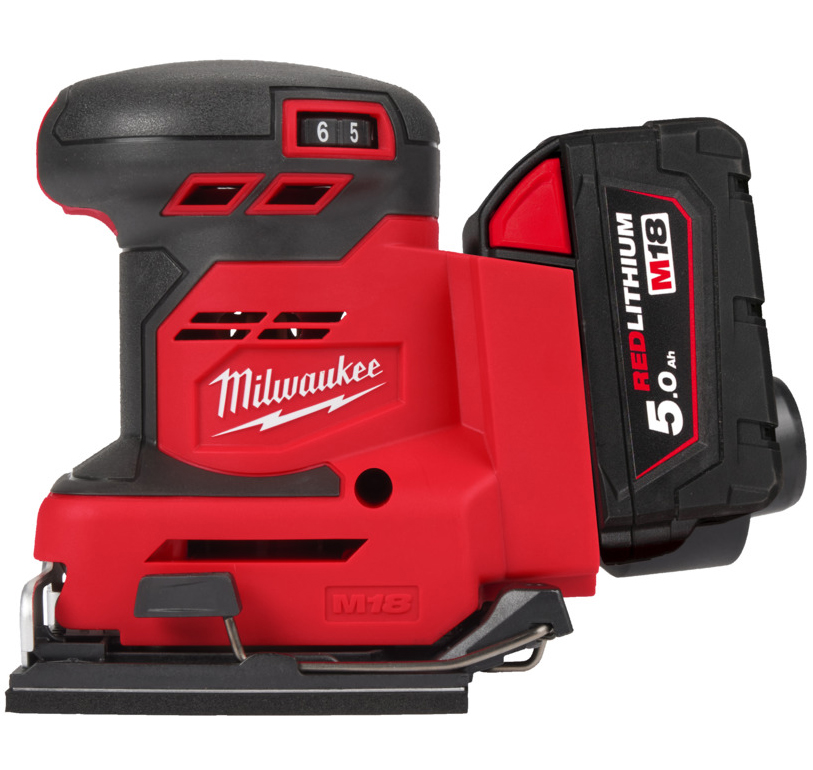 Aku vibrační bruska MILWAUKEE M18BQSS-502B