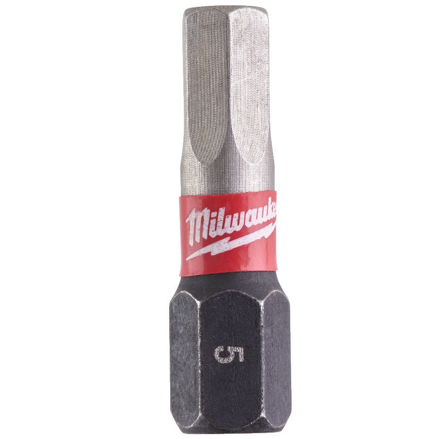 Bit MILWAUKEE SHOCKWAVE IMPACT DUTY HEX 5 x 25 mm 2 ks