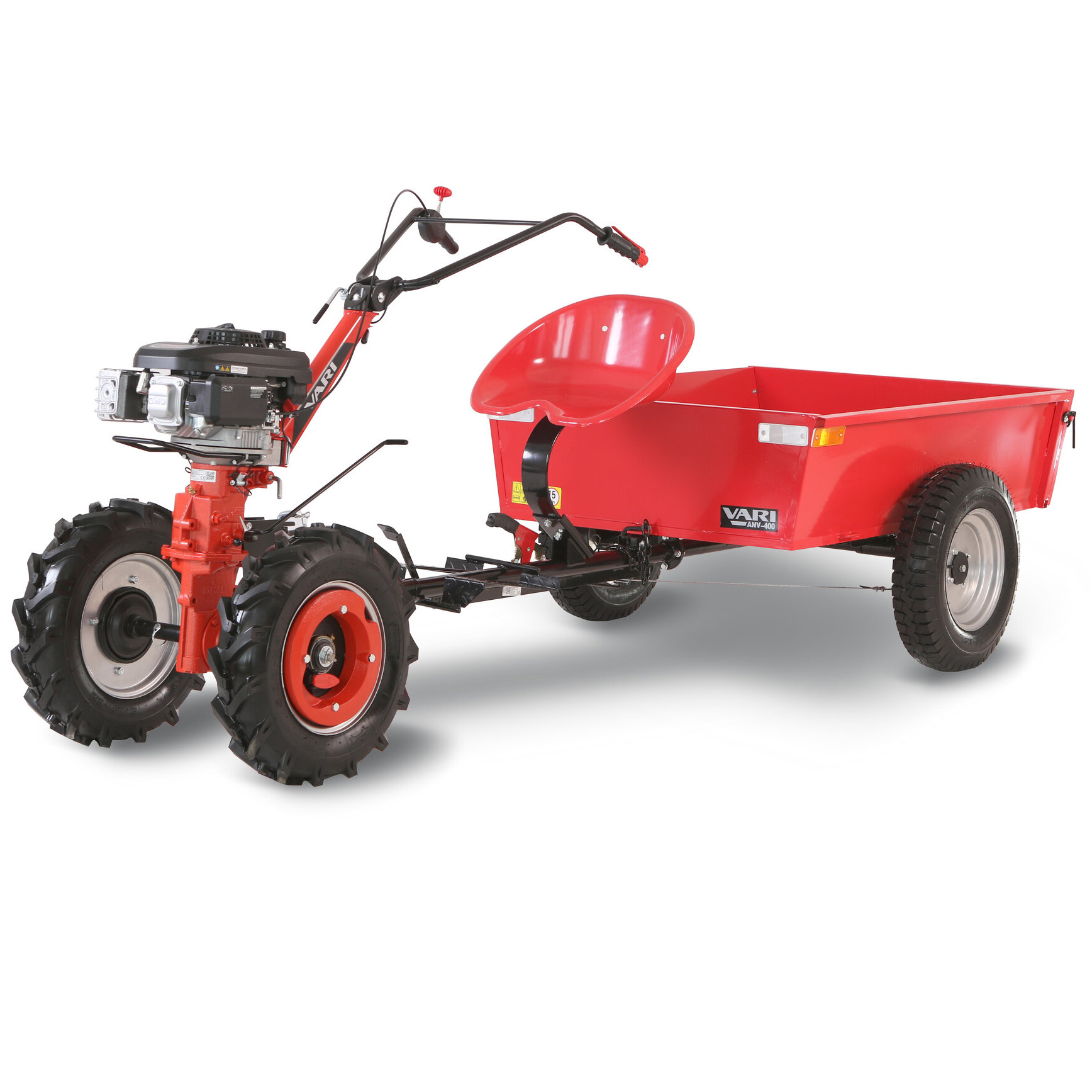 Malotraktor VARI IV GLOBAL XP-200 + vozík ANV 400