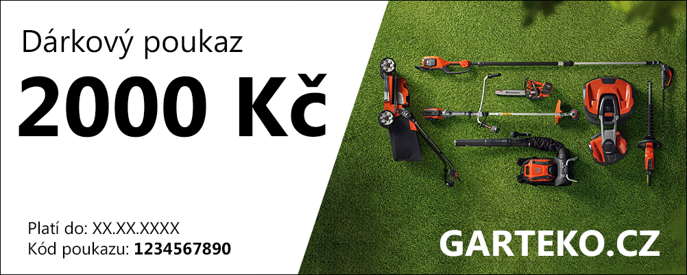 Dárkový poukaz v hodnotě 2000 Kč