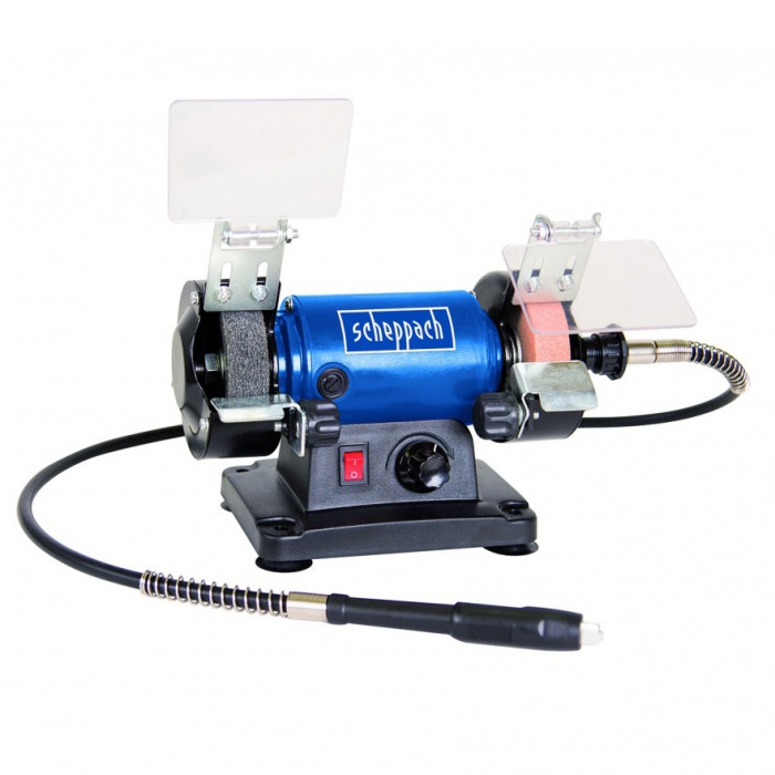 Dvoukotoučová bruska / leštička SCHEPPACH HG 34 Flexidrive