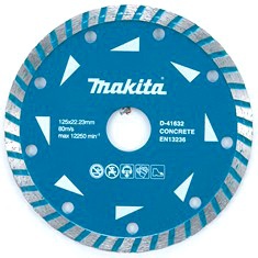 Diamantový kotouč MAKITA Univerzál Turbo 125x22,23 mm
