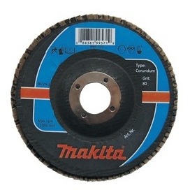 Lamelový kotouč MAKITA Korund 115x22,2 mm K80