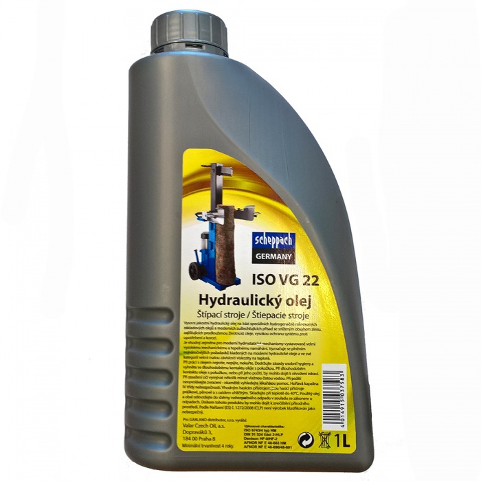 Hydraulický olej SCHEPPACH 1l