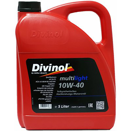 Olej DIVINOL 10W-40 5 litrů